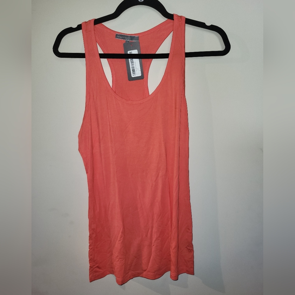 M Coral Racer Back Tank - Picture 2 of 5